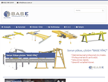 Tablet Screenshot of base.com.tr